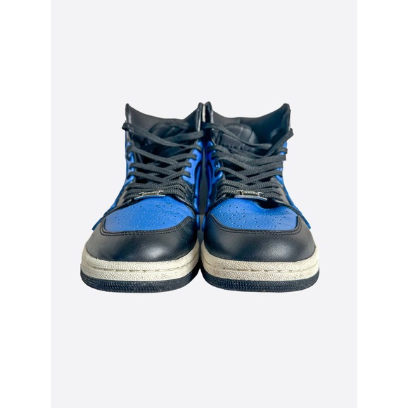 Amiri Black & Blue Skeleton High Tops - Picture 2 of 8